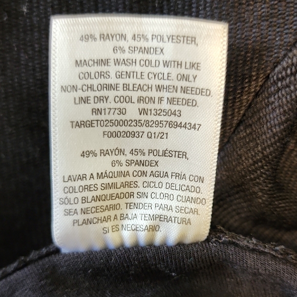 1X A New Day Black Casual Pants - Picture 9 of 9